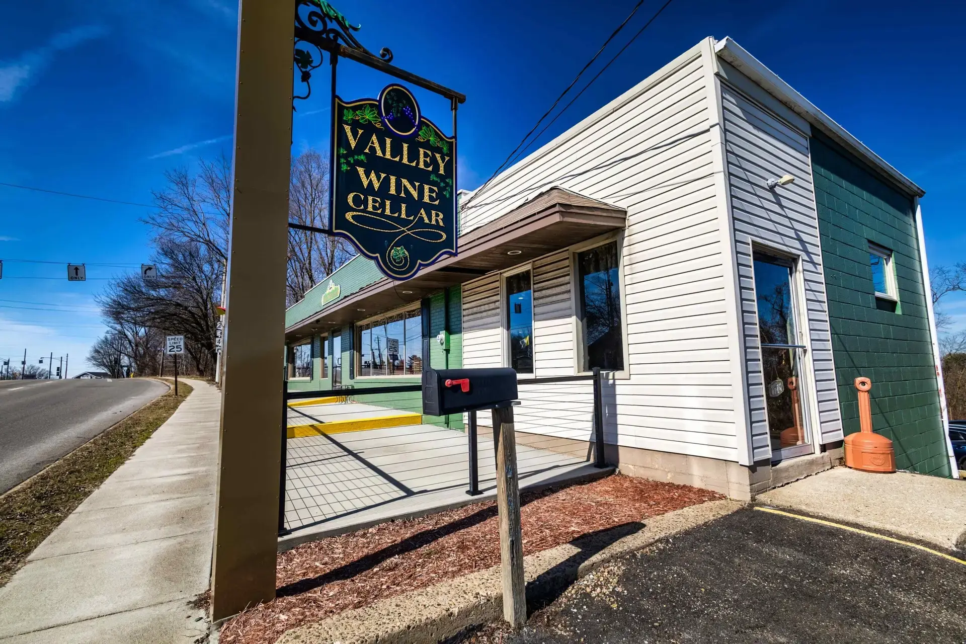 Main street commercial building